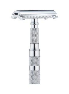 Merkur Travel Razor Chrome Plated In Leather Case Silver 1X2.5X2.25inch  - Image 1