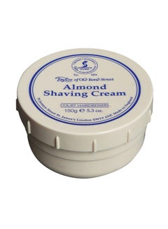 Taylor of Old Bond Street Almond Shaving Cream Bowl White 