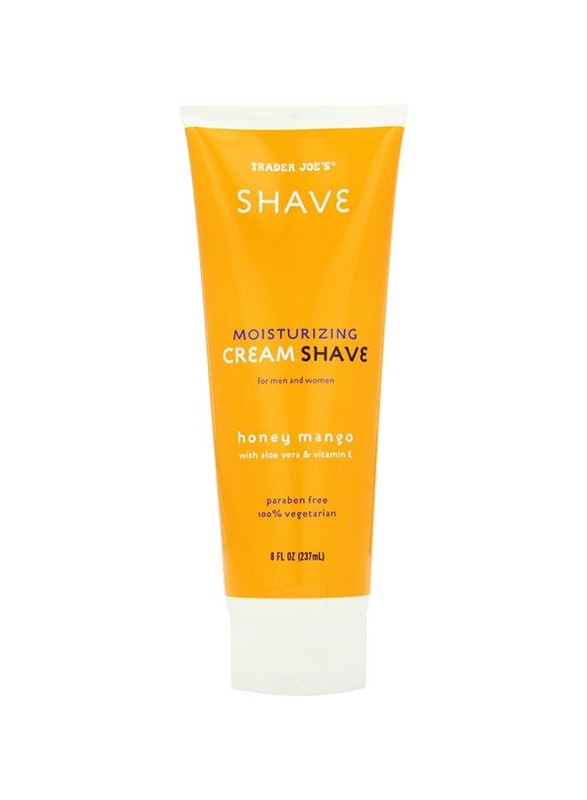 Trader Joe's Moisturizing Cream Shave Honey Mango Orange  - Image 1