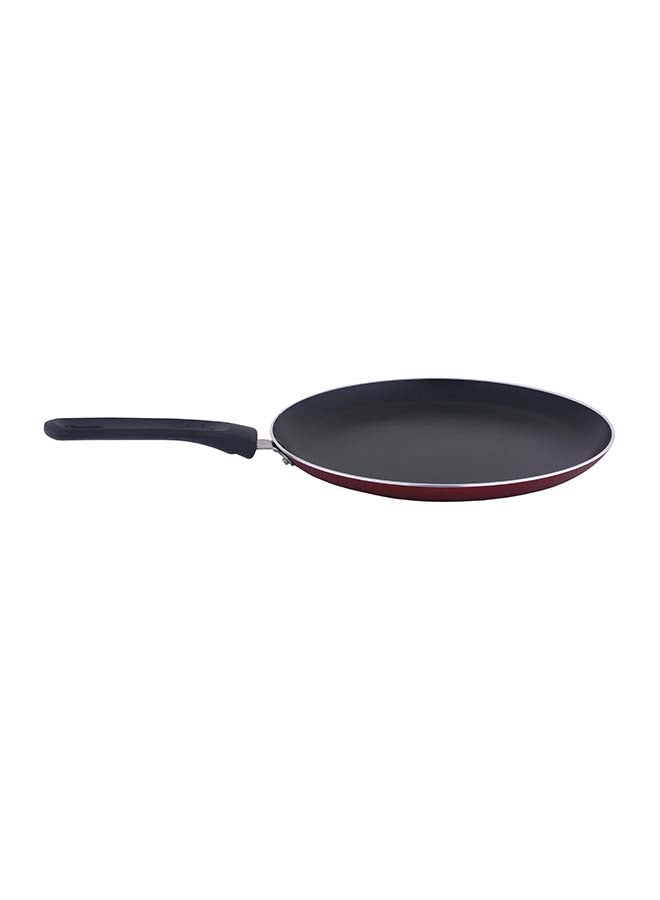 Vetro Classic Crepe Pan Non Stick Coating Interior Wine Red 28x2centimeter 