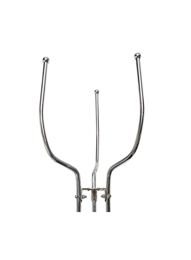 BarPros Stainless Steel Champagne Bucket Stand Silver 75cm - Image 3
