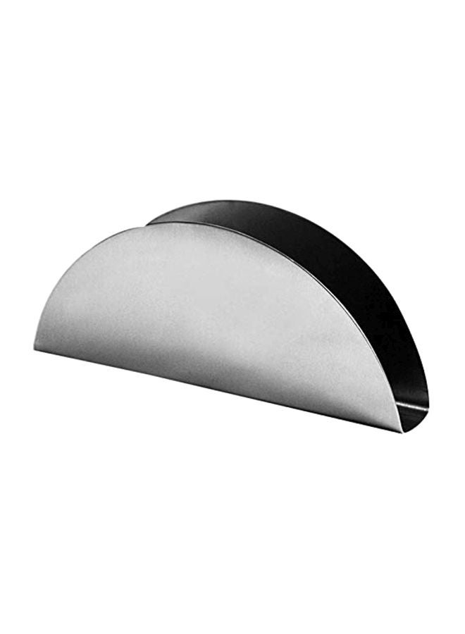 Praneel Steel Napkin Holder Silver 157x26x 61mm - Image 1