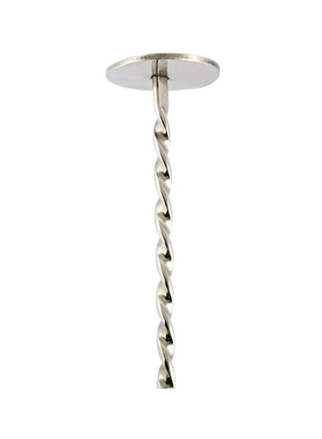 PROBAR Dime End Mixing Spoon Silver 27cm - Image 3