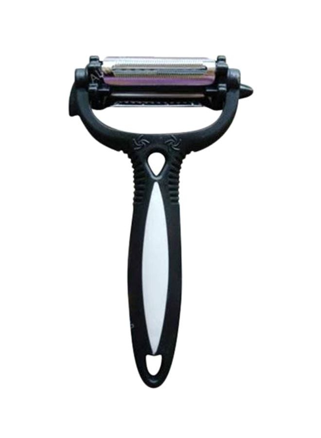 Boyuan 3-In-1 Plastic Peeler Silver/Black - Image 3