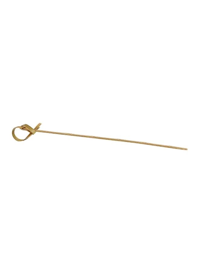 Blossom Bamboo Cocktail Knot Picks Beige  - Image 2