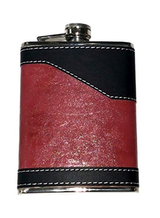 Hip Flask Red/Black/Silver 400ml - v1570101377/N30534962A_1