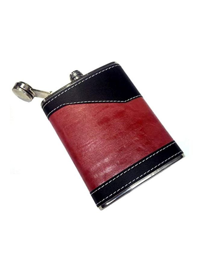 Hip Flask Red/Black/Silver 400ml - v1570101378/N30534962A_2