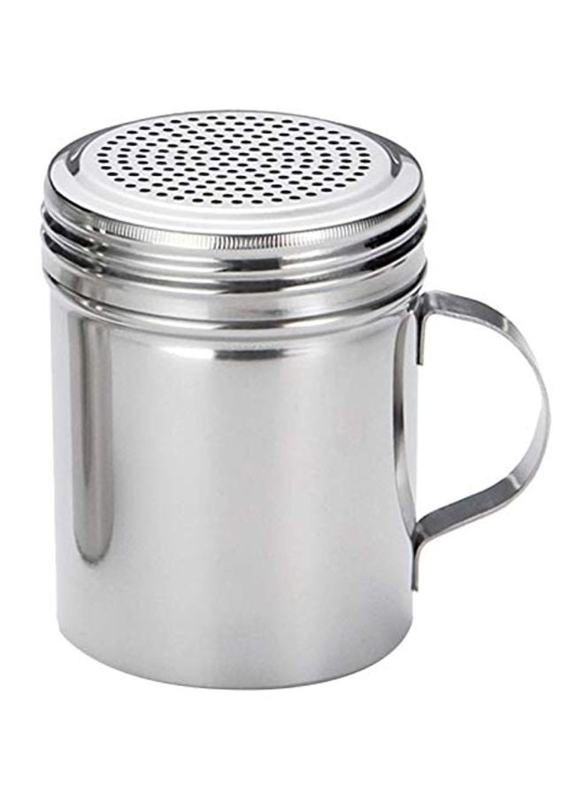Bhavya Steel Spice Flakes Shaker Cocoa Dredger Silver - Image 1
