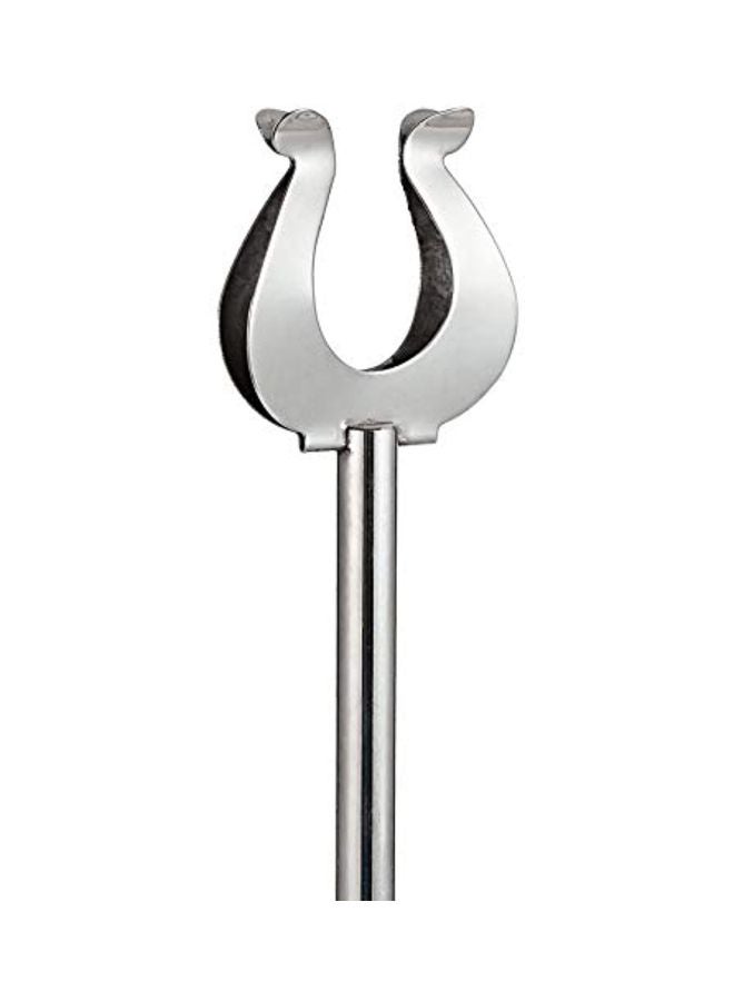 Steel Buffet Menu Tent Card Holder Stand Silver  - Image 3