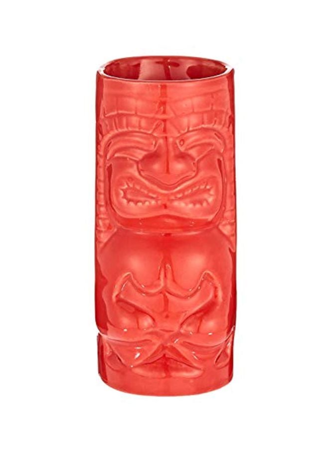 Blossom Household - Ceramic Tiki Mug Red - Image 1