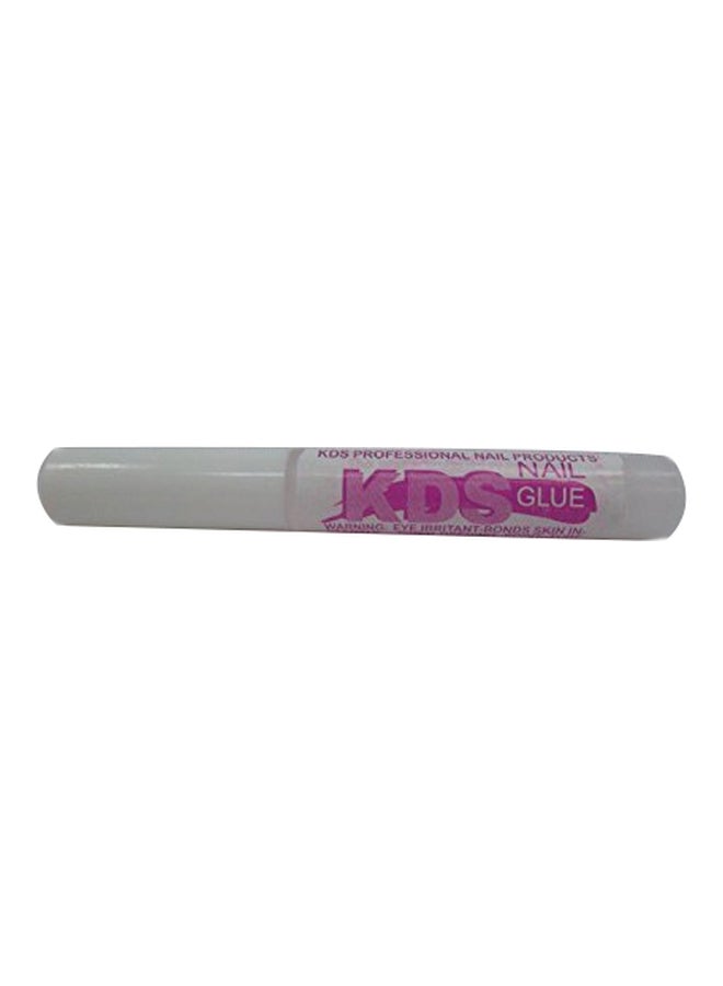 KDS - 10-Piece Nail Tip Glue Set Clear - Image 1