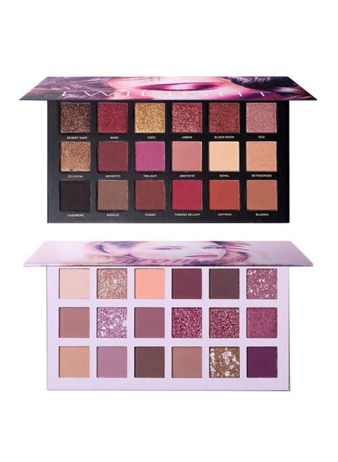 Pack Of 2 Twilight Dust Plus Aromas Eyeshadow Palettes Multicolour