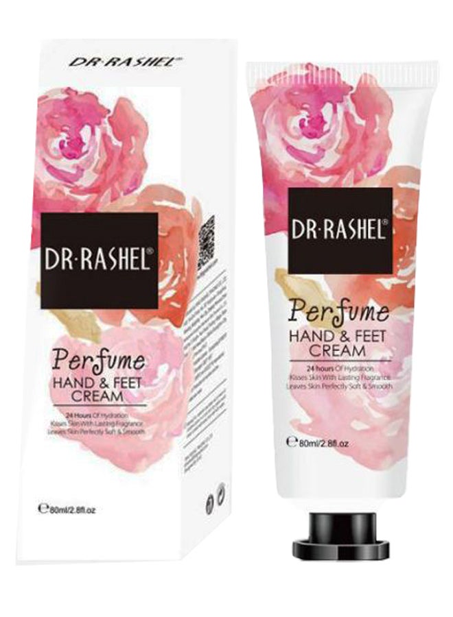 DR. RASHEL Perfume Hand And Feet Cream white 80ml