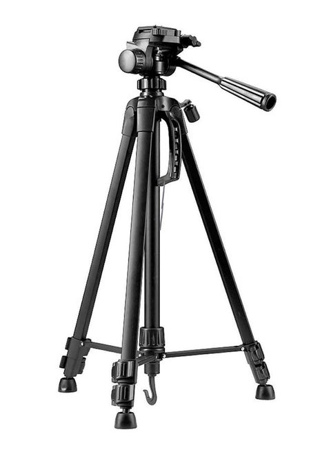 Classic Digital Camera Tripod With Carrying Pouch Black