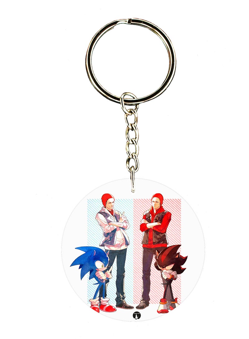 BP Infamous Second Son And Sonic Keychain