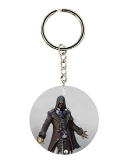 Keychain Of The Video Game Assasin's Creed ( 2 Sides)