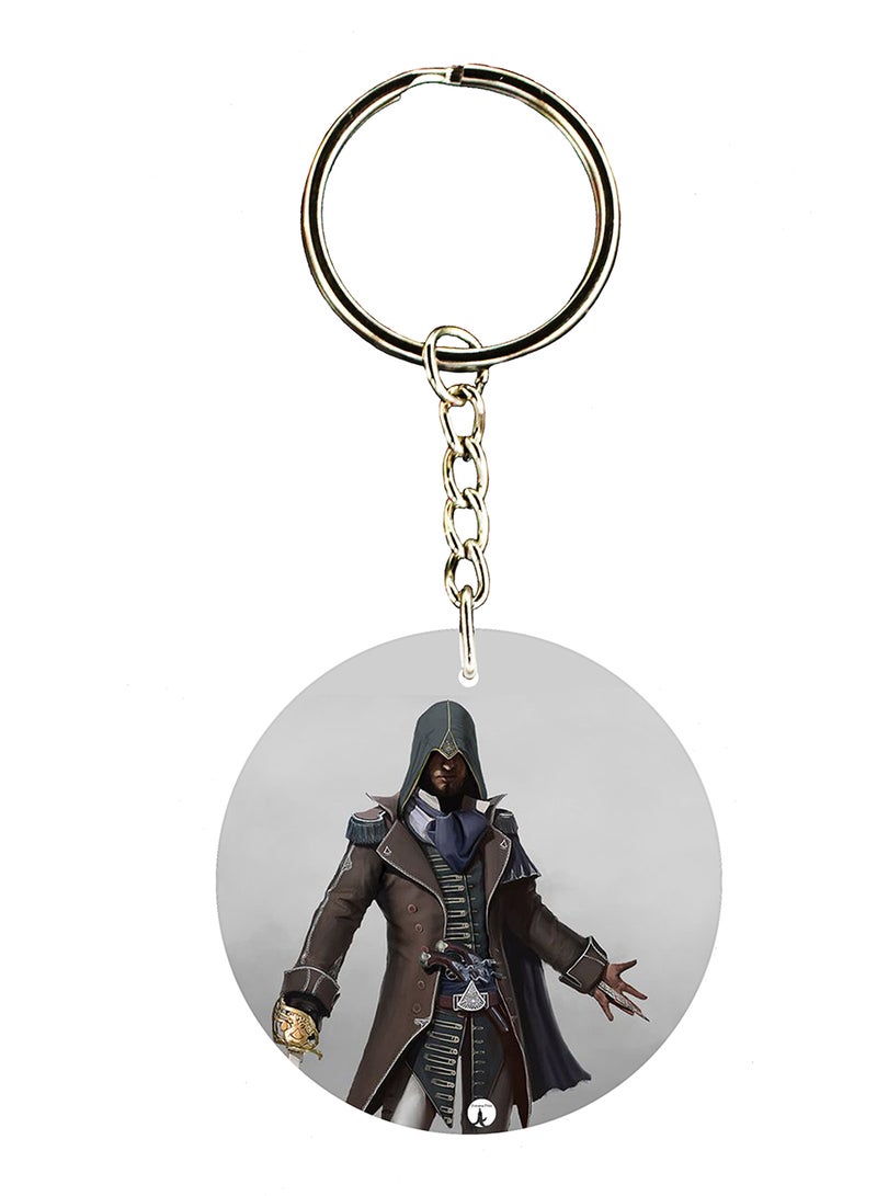 BP - Keychain Of The Video Game Assasin's Creed ( 2 Sides) - Image 1