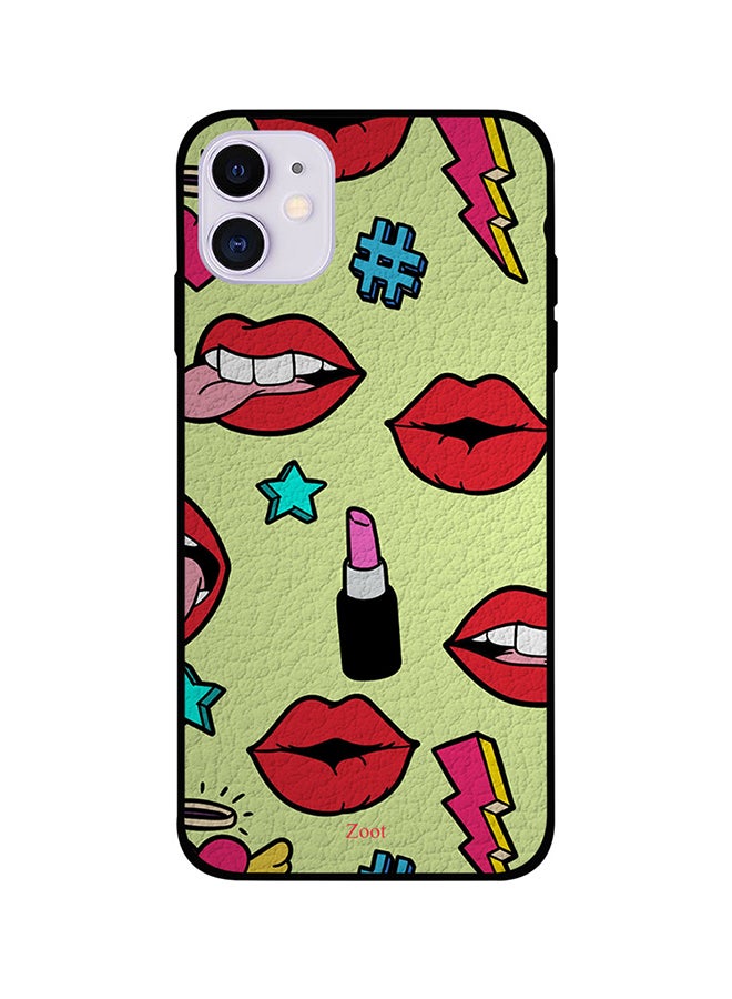 Zoot Protective Case Cover For Apple iPhone 11 Kiss And Lips 