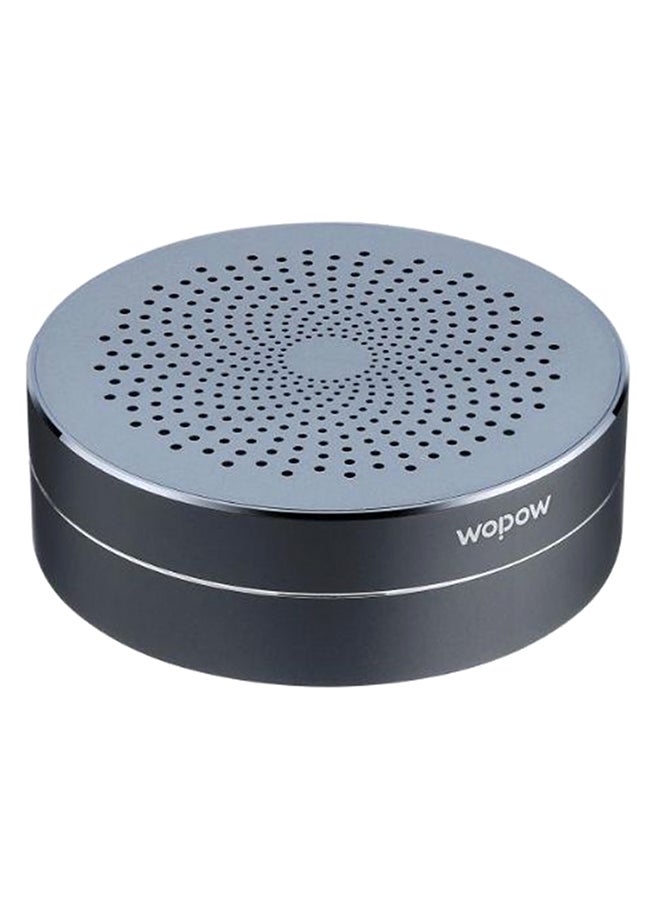 وبو مكبر صوت إستريو لاسلكي مزود بخاصية البلوتوث صغير ومحمول رمادي - Image 1