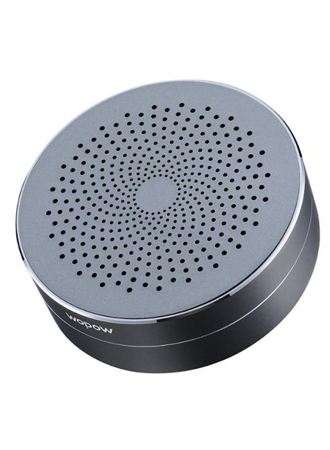 وبو مكبر صوت إستريو لاسلكي مزود بخاصية البلوتوث صغير ومحمول رمادي - Image 2