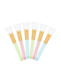 6-Piece Facial Mask Brush Set Multicolour - v1570105522/N30490253A_1