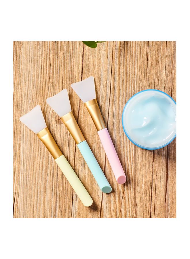 YHmall 6-Piece Facial Mask Brush Set Multicolour - Image 2