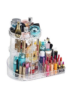 Readaeer 360° Rotating Makeup Organizer Clear  - Image 2