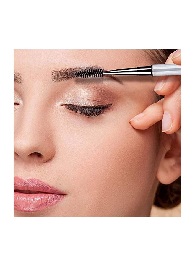 تي بيست ماكس طقم فرش مكياج عيون من 3 قطع أسود/فضي - Image 3