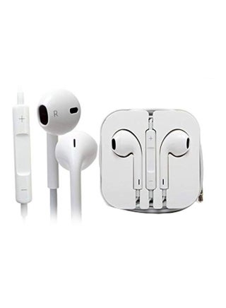 Wired In-Ear Earphone With Mic For Apple iPhone 5 White - v1570105676/N30537518A_1