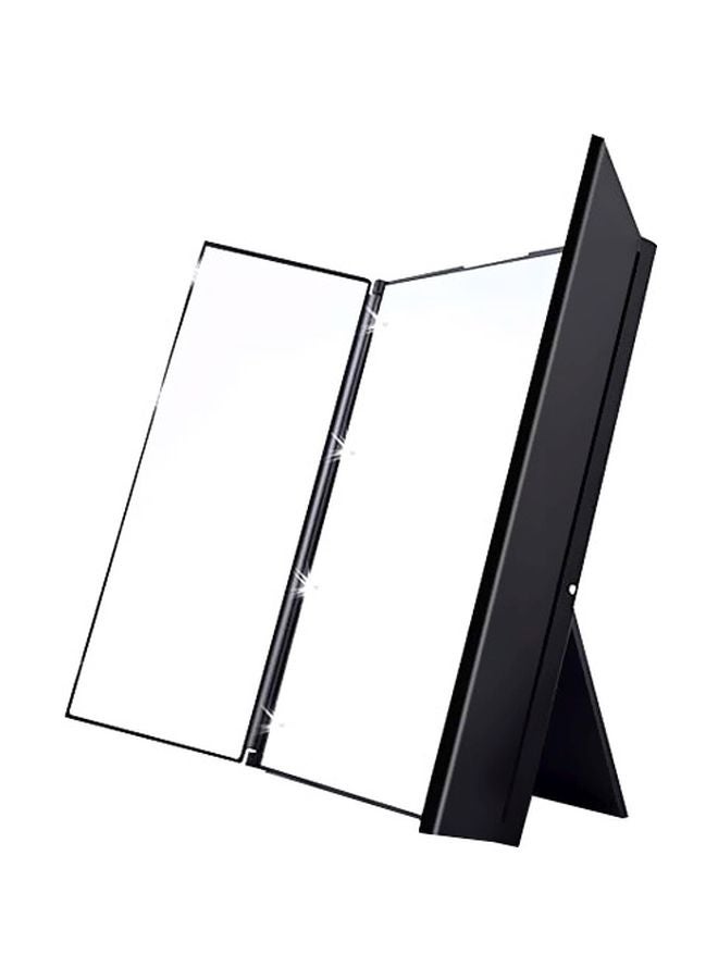 Zosam LED Tri-Fold Vanity Mirror White/Clear  - Image 1
