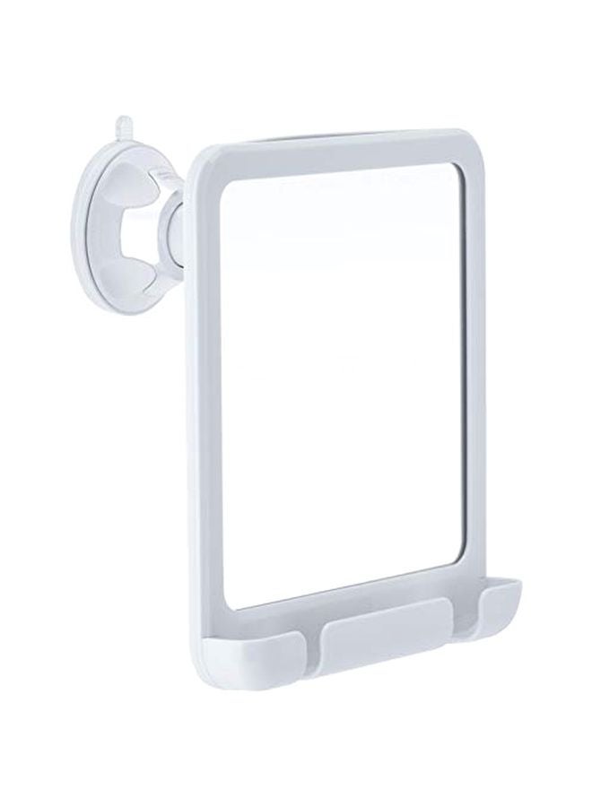 Mirrorvana Fogless Shower Mirror White/Clear