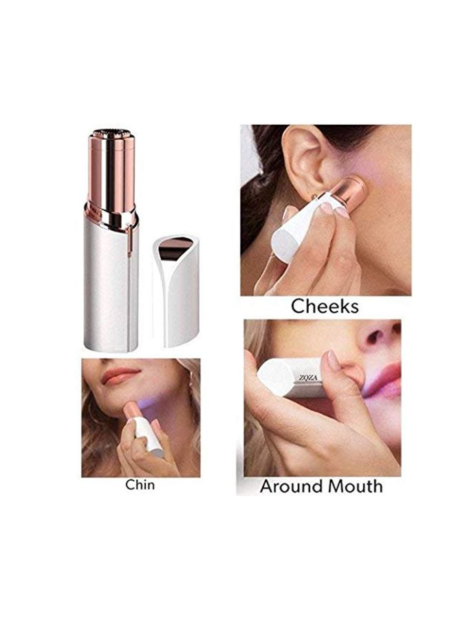 مزيل شعر الوجه ذهبي وردي/أبيض - Image 2