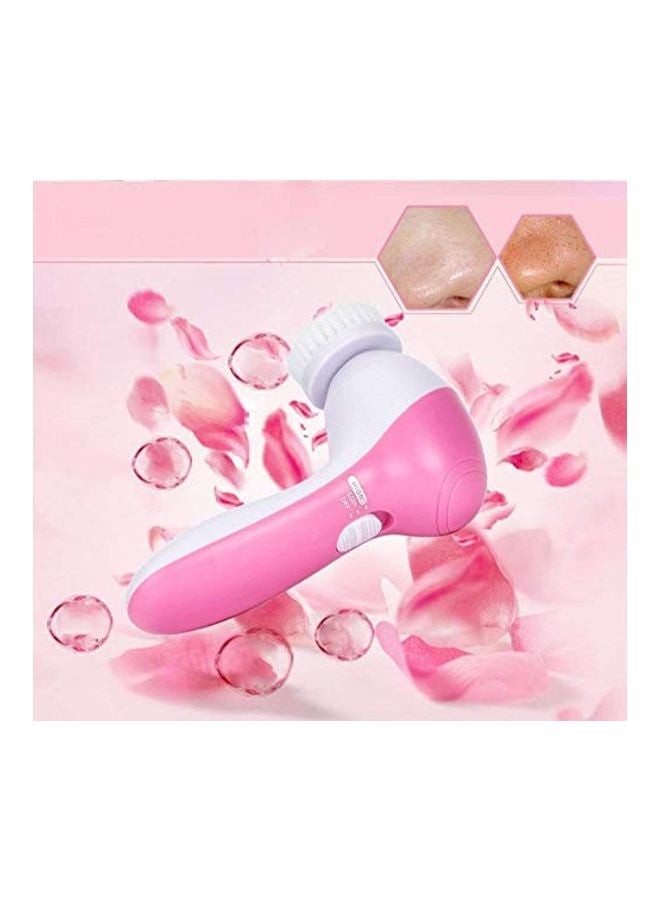 5-In-1 Exfoliation Massager White/Pink - Image 5