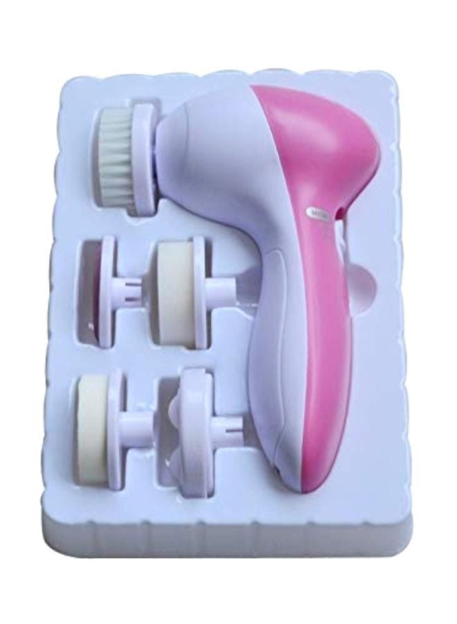 5-In-1 Beauty Care Massager White/Pink - Image 2
