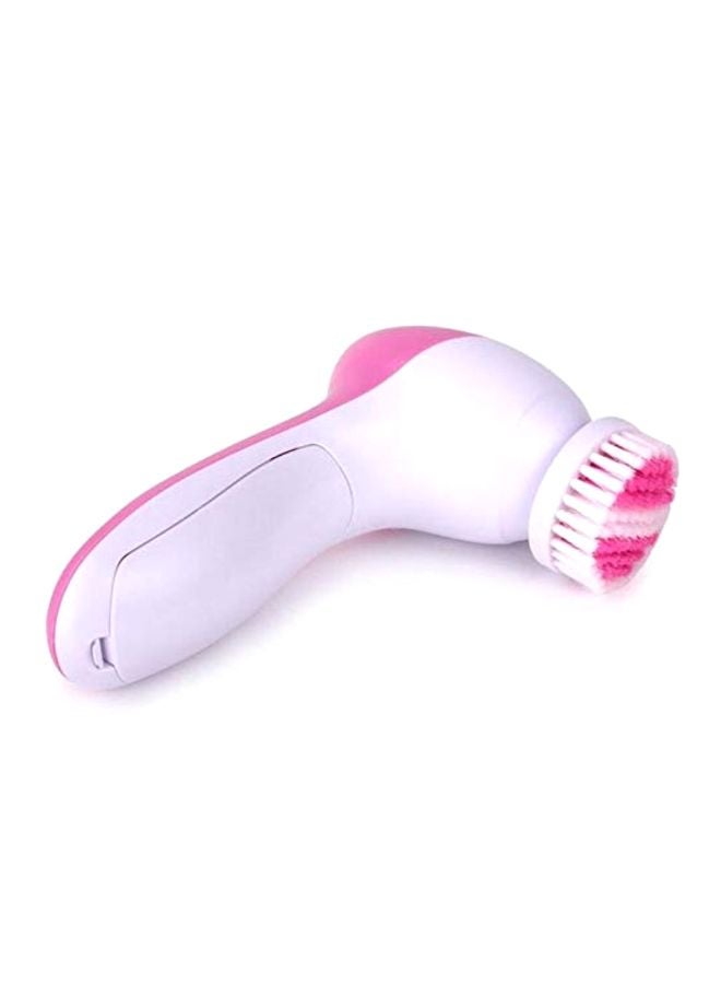 جهاز تدليك للعناية والتجميل 5 في 1 أبيض/ وردي - Image 4