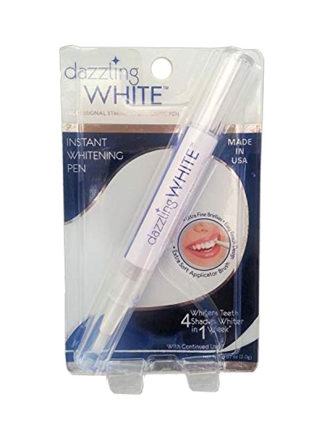 Dazzling White - Teeth Whitening Pen White/Clear 2grams - Image 1