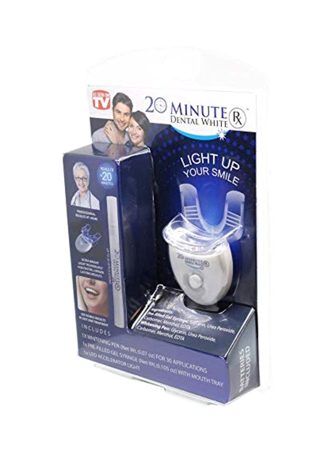 Whitelight 3-Piece 20 Minute Dental Whitening Light Set White/Clear - Image 3