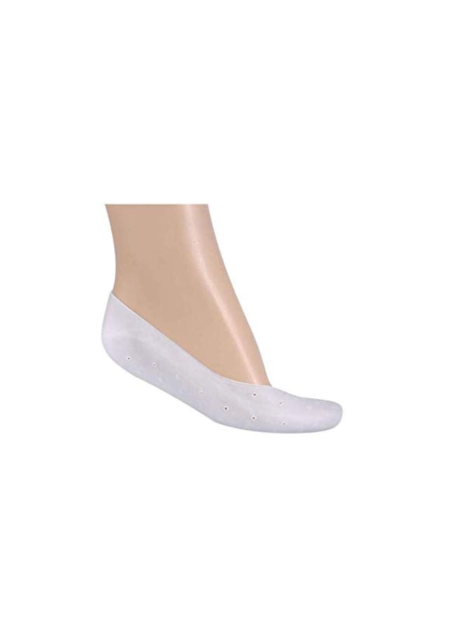 Generic Pair Of Silicone Pedicure Socks White - Image 3