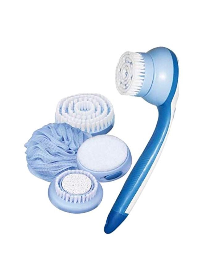 مجموعة استحمام سبين سبا المتكاملة أبيض/أزرق - Image 1