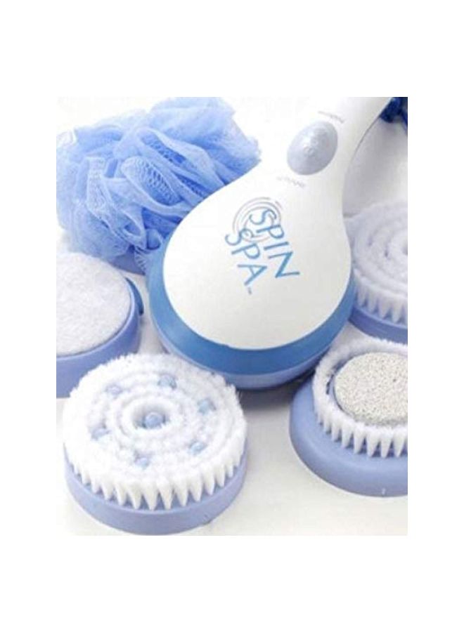 مجموعة استحمام سبين سبا المتكاملة أبيض/أزرق - Image 3