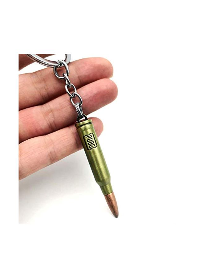 PUBG Gun Bullets Keychain Gold/Copper/Silver - Image 2