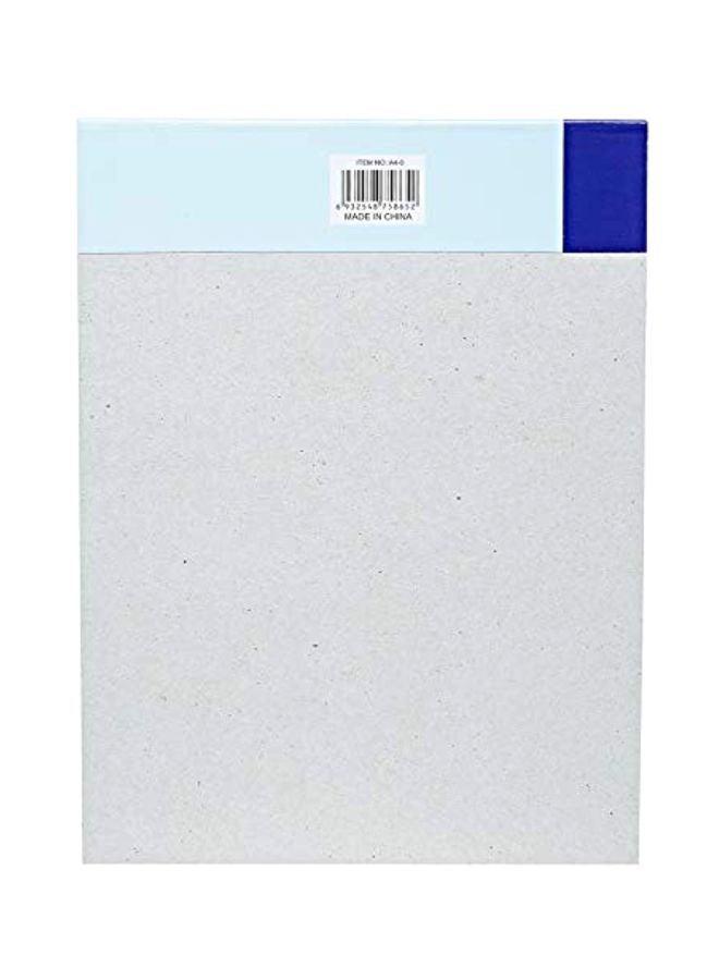 كانو دفتر قماش الكانفاس للفنانين مقاس A3 أزرق/أصفر/أحمر - Image 2