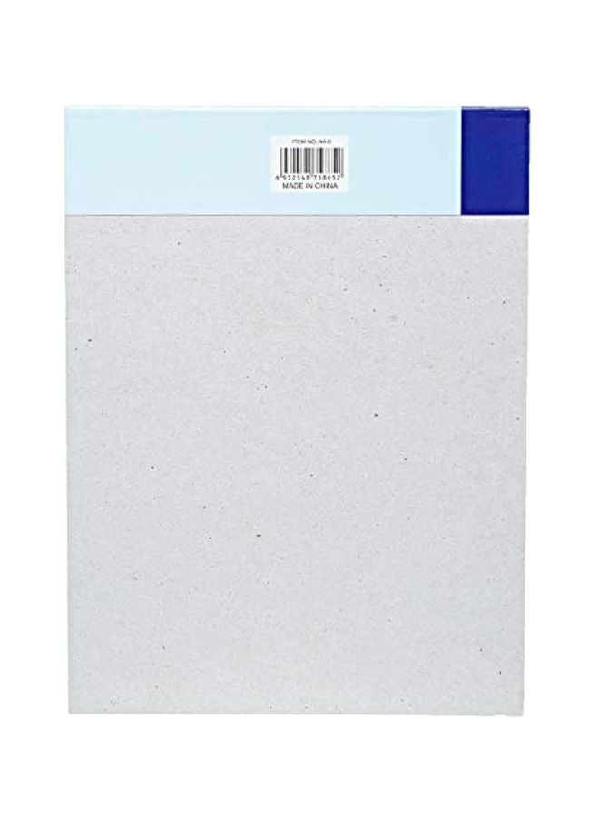 كانو لوحة فنية من الكانفاس مقاس A4 أصفر/أبيض/أزرق - Image 2