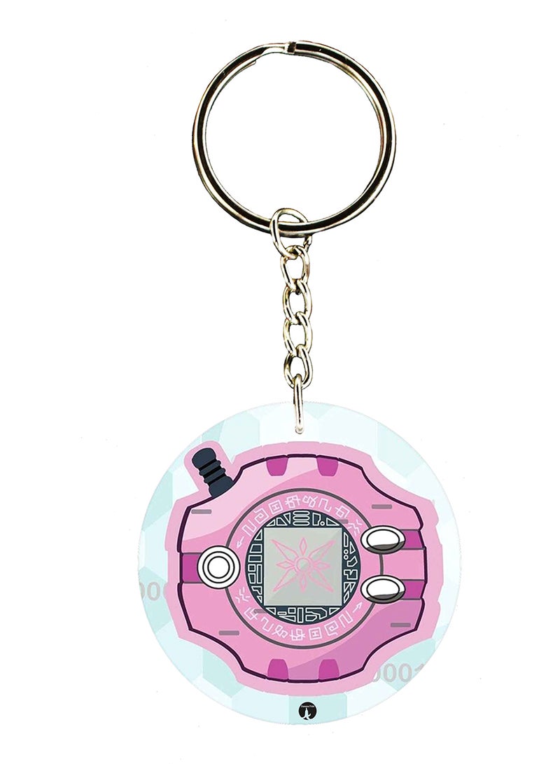 بي بي سلسلة مفاتيح بطبعة أنمي فيلم ديجيمون على الوجهين