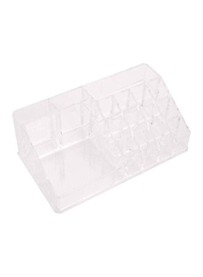 صندوق تنظيم مستحضرات التجميل من اللأكرليك شفاف - Image 2