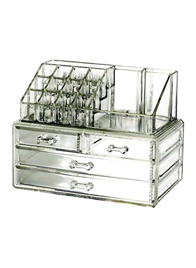 Makeup Organizer Set for Drawers Clear - Image 2