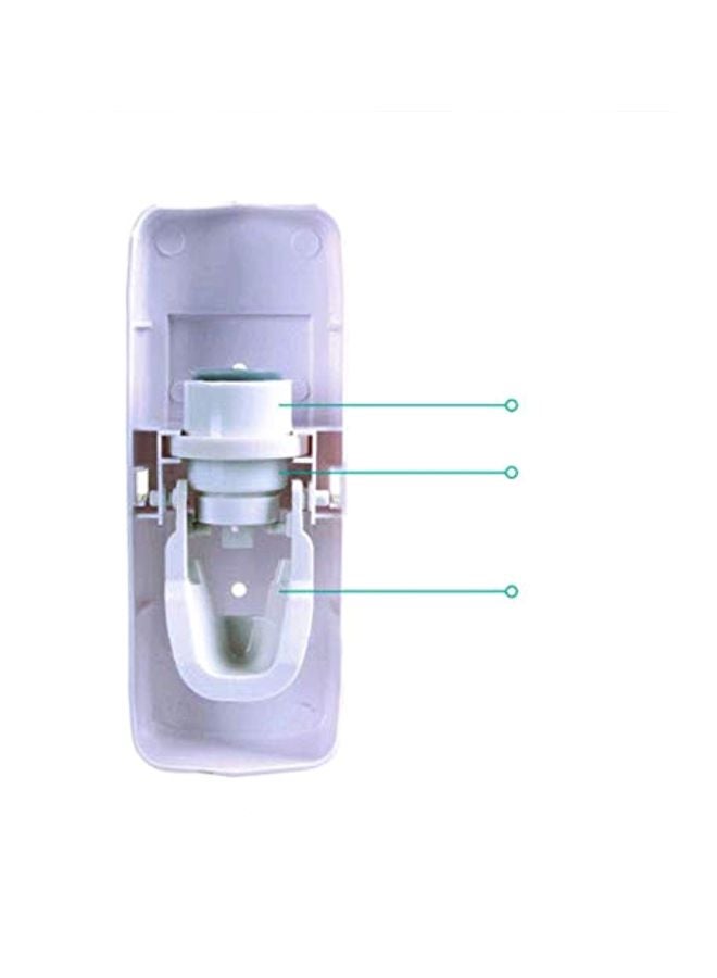 Kidcia Auto Squeezing Toothpaste Dispenser And Holder Set Purple  - Image 2