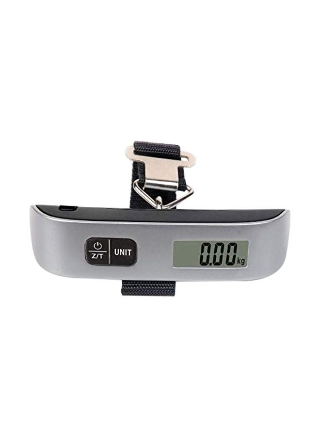 WeighAway Digital Luggage Scale Silver/Black  - Image 1