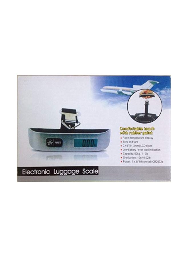 WeighAway Digital Luggage Scale Silver/Black  - Image 3