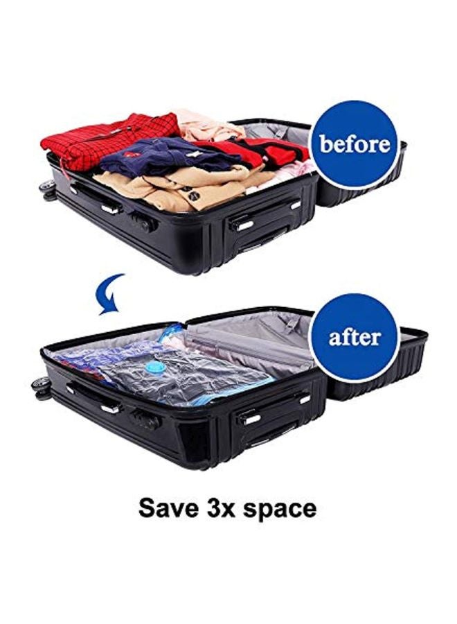 SONGMICS 2-Piece Vacuum Seal Storage Bags Clear - Image 2